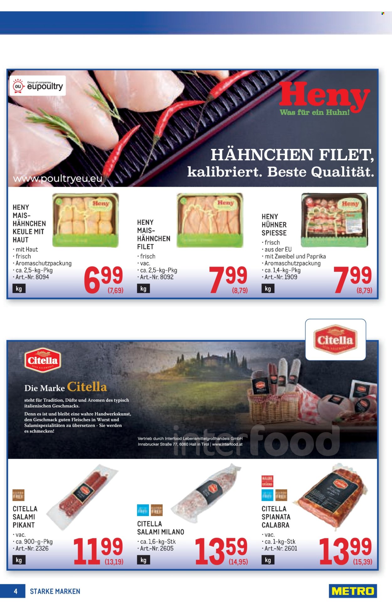Angebote Metro - 2.5.2025 - 14.5.2025. Seite 4
