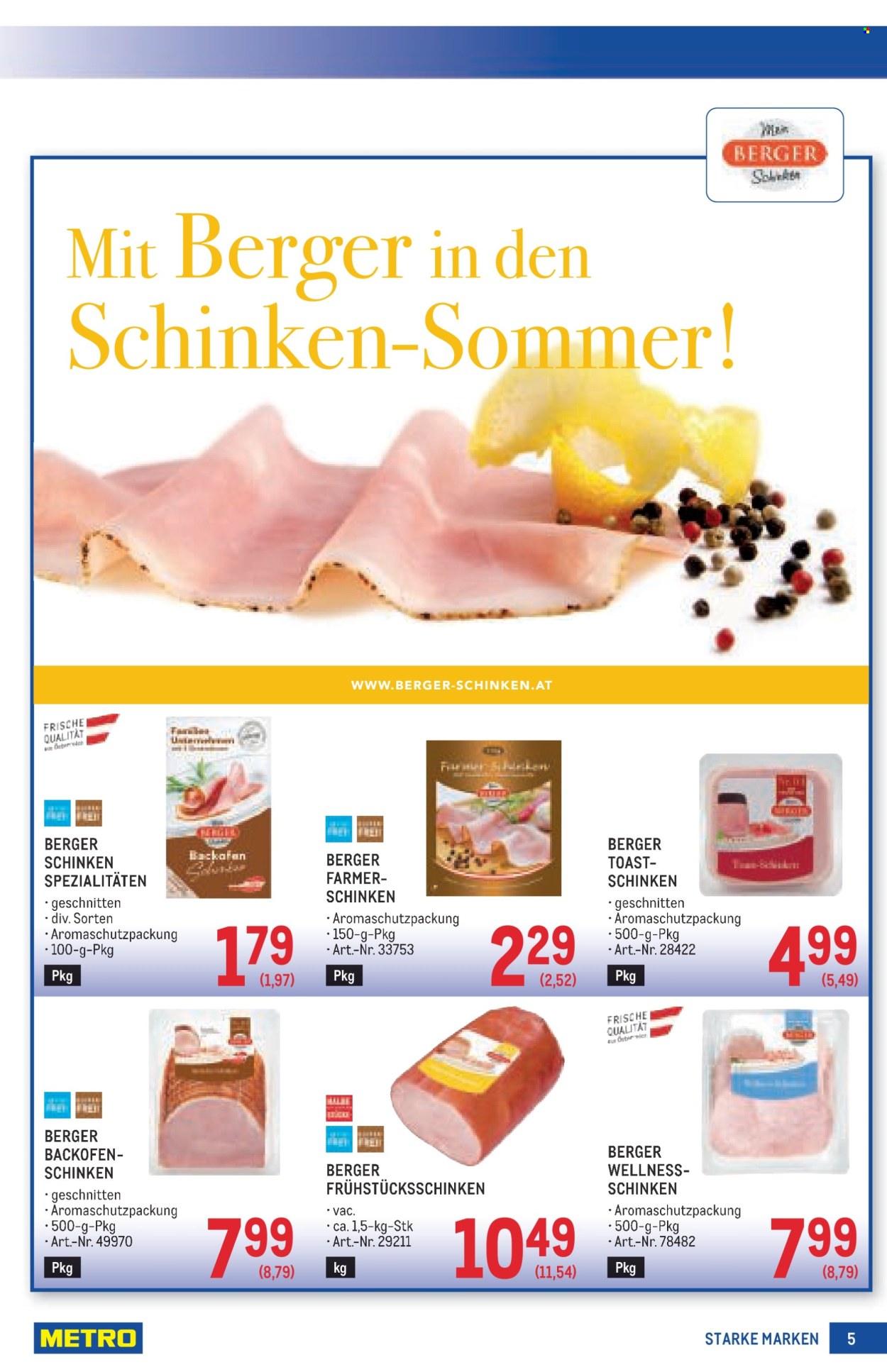 Angebote Metro - 2.5.2025 - 14.5.2025. Seite 5