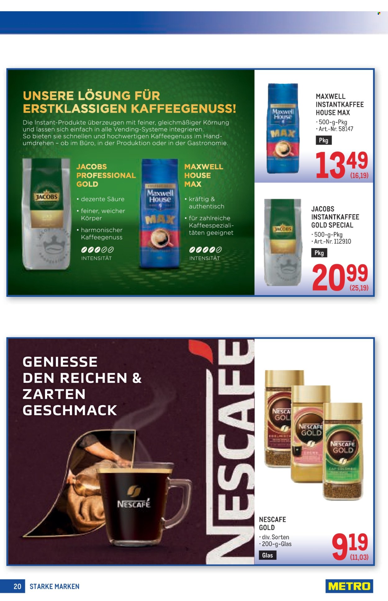 Angebote Metro - 2.5.2025 - 14.5.2025. Seite 20