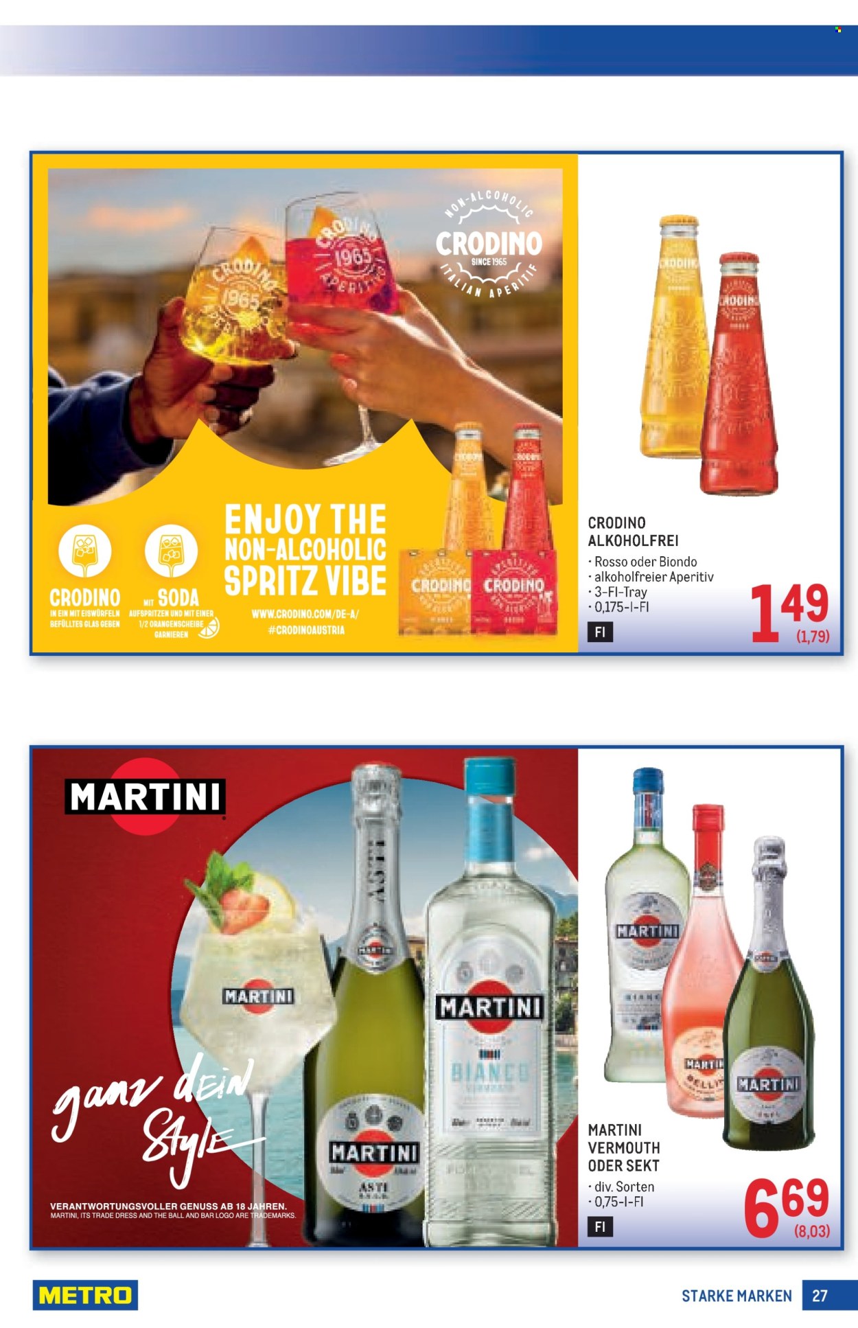 Angebote Metro - 2.5.2025 - 14.5.2025. Seite 27