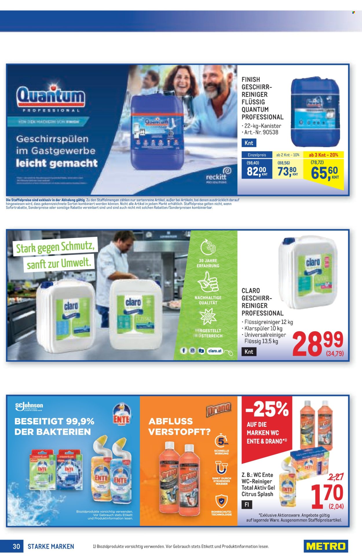 Angebote Metro - 2.5.2025 - 14.5.2025. Seite 30