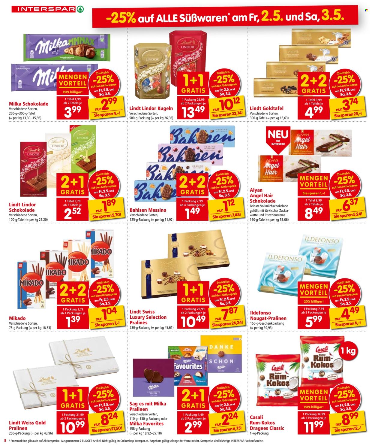 Angebote INTERSPAR - 30.4.2025 - 7.5.2025. Seite 8