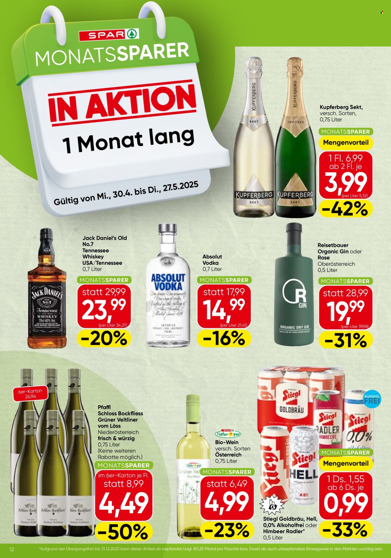Angebote SPAR - 30.4.2025 - 27.5.2025. Seite 3