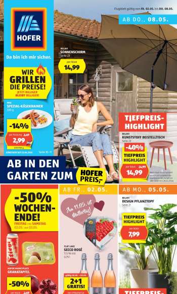 Angebote Hofer - 2.5.2025 - 8.5.2025.