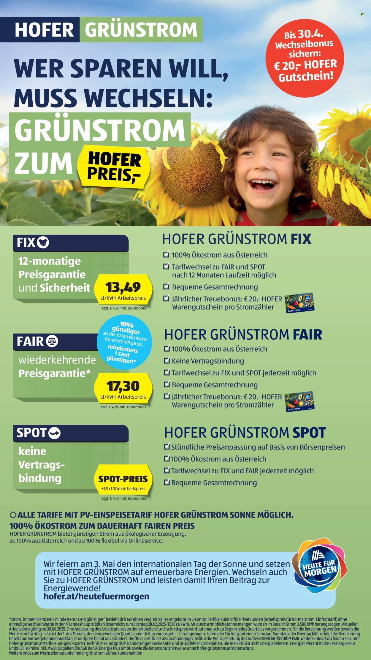 Angebote Hofer - 2.5.2025 - 8.5.2025. Seite 20
