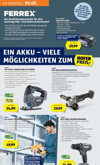 thumbnail - 20V AKKU WINKELSCHLEIFER