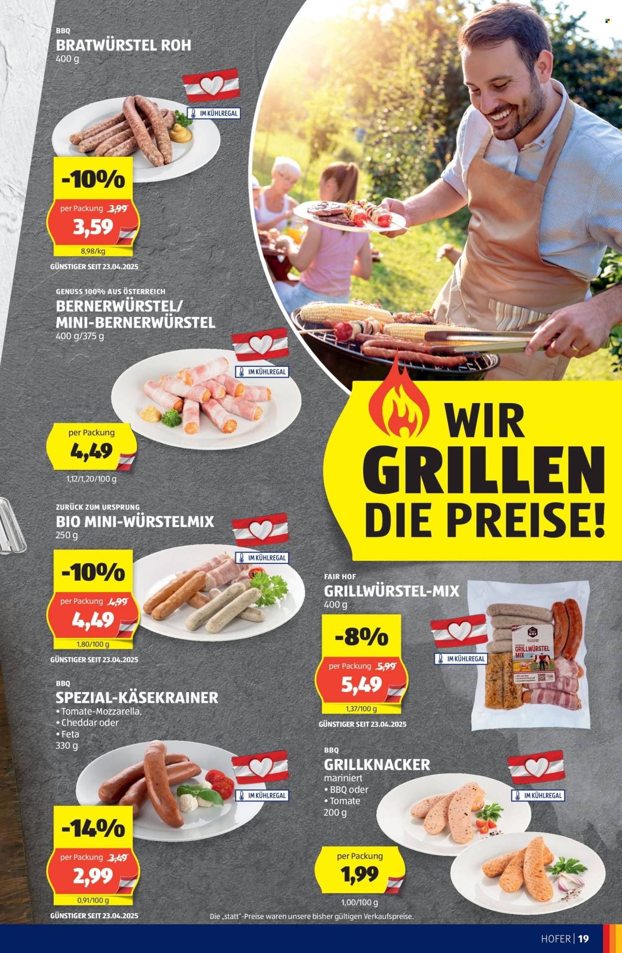 Angebote Hofer. Seite 19