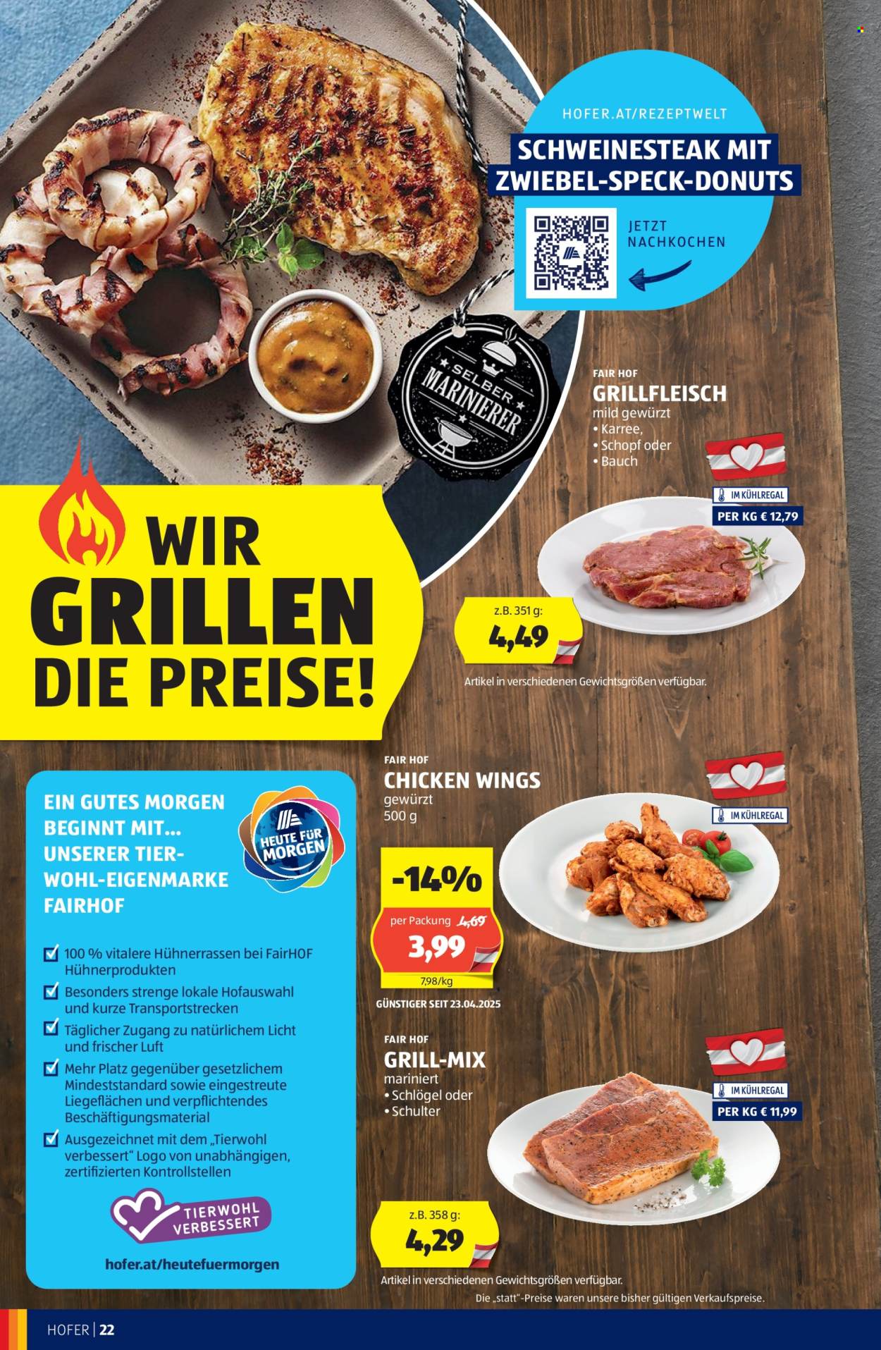 Angebote Hofer. Seite 22