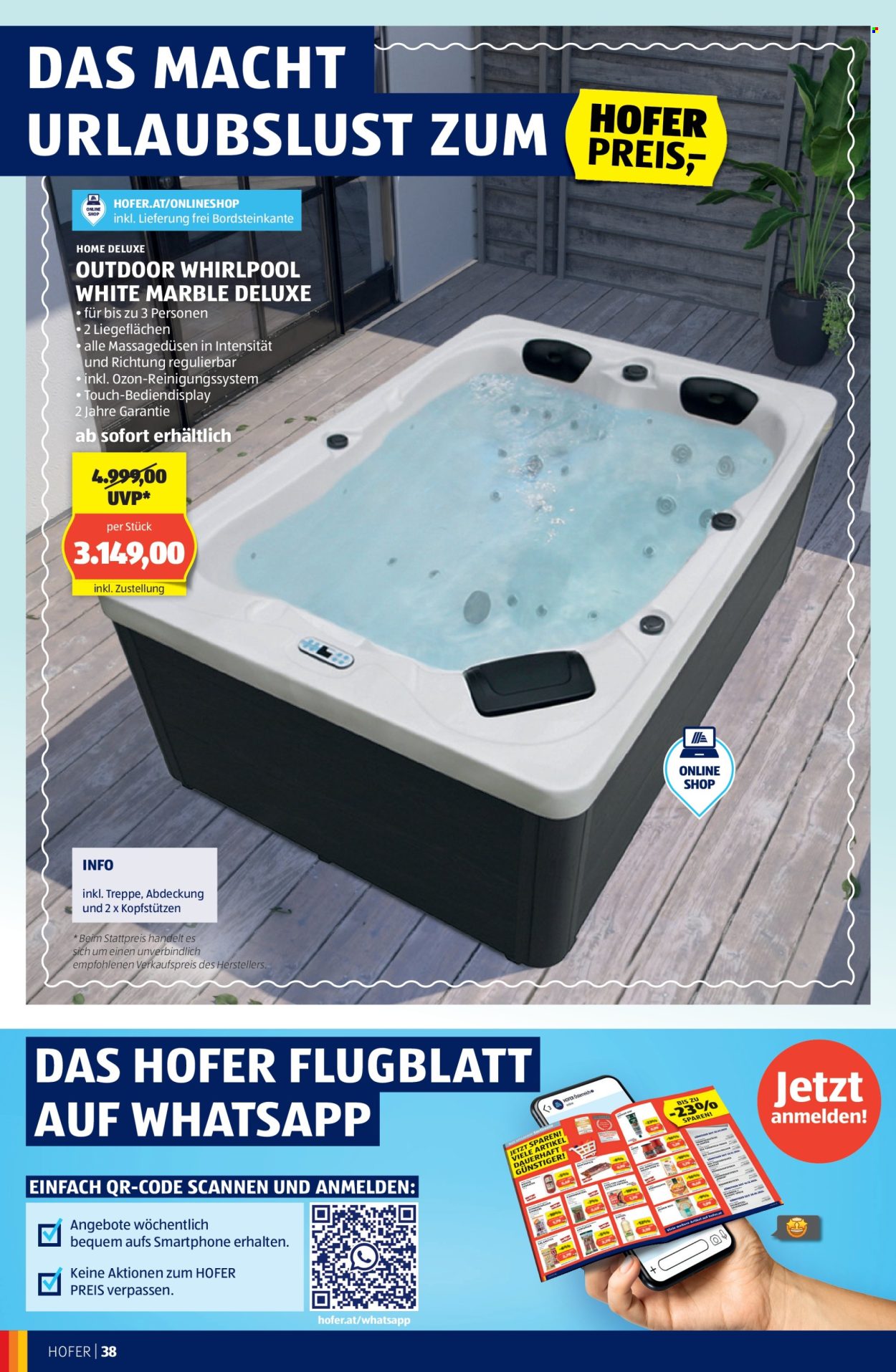 Angebote Hofer. Seite 38
