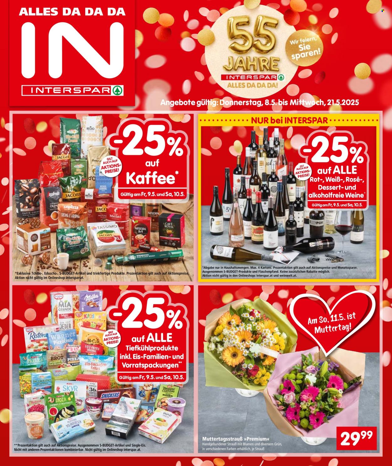 Angebote INTERSPAR - 8.5.2025 - 21.5.2025. Seite 1