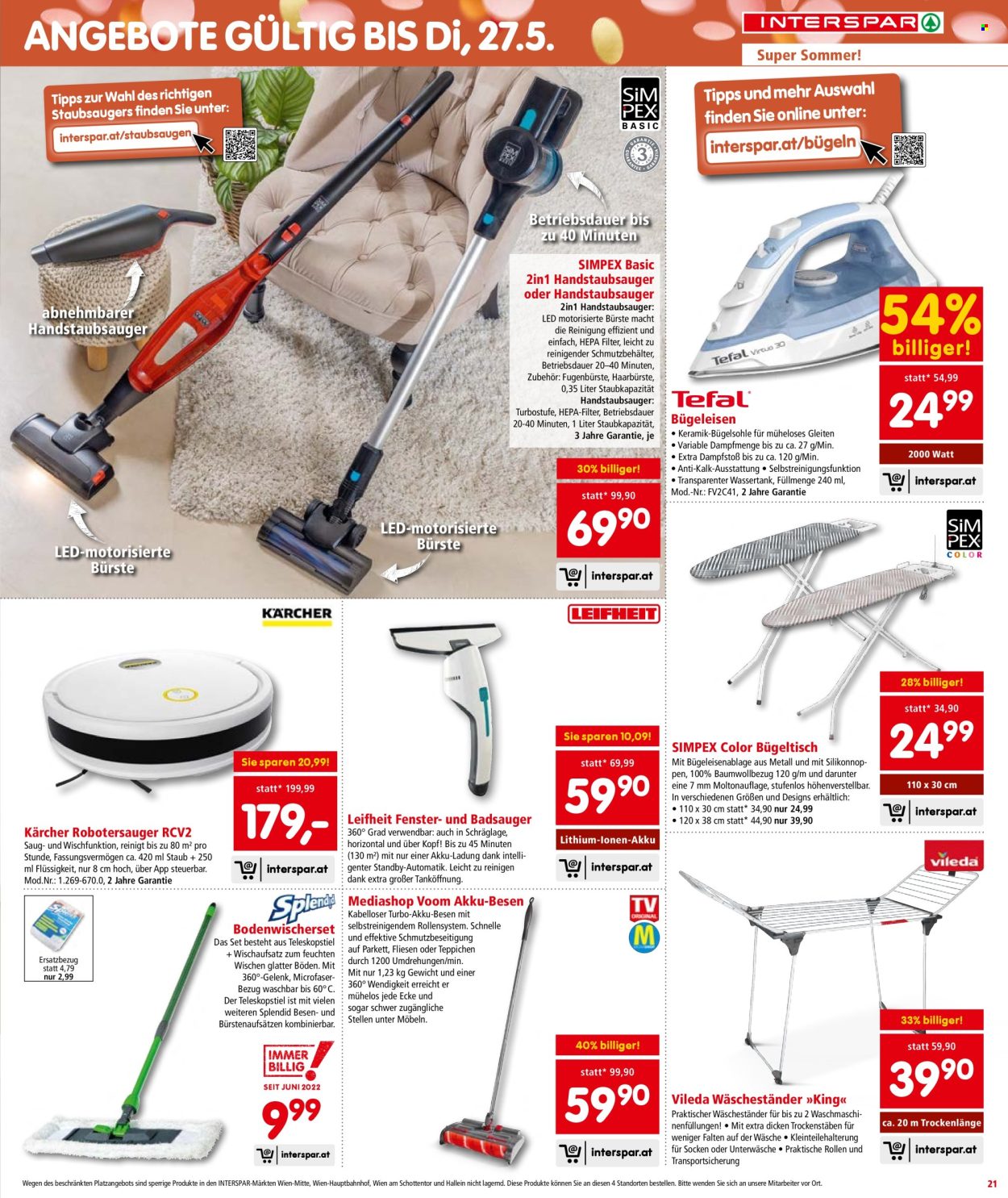 Angebote INTERSPAR - 8.5.2025 - 21.5.2025. Seite 22