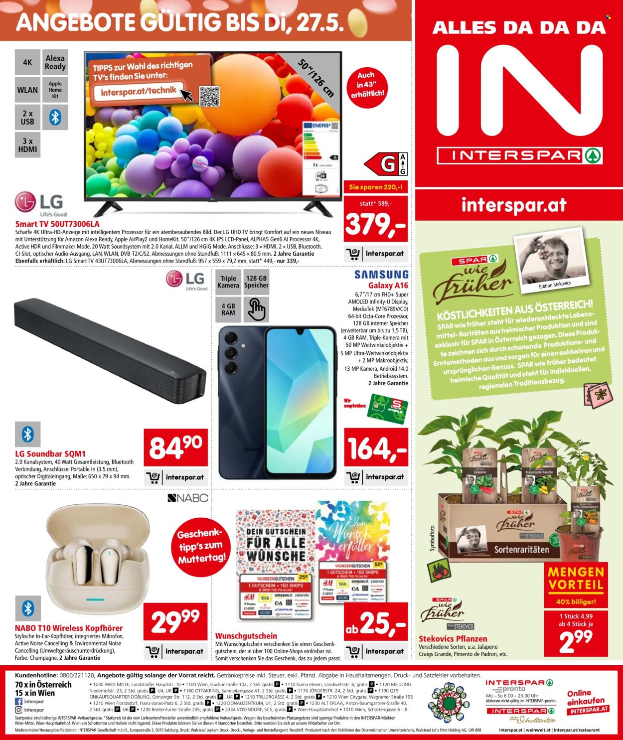 Angebote INTERSPAR - 8.5.2025 - 21.5.2025. Seite 25