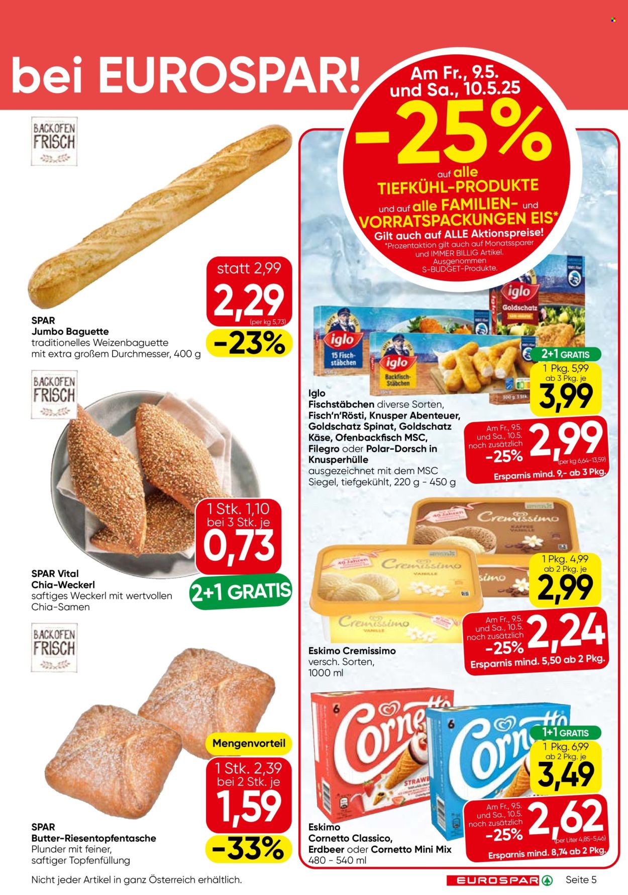 Angebote EUROSPAR - 8.5.2025 - 21.5.2025. Seite 5