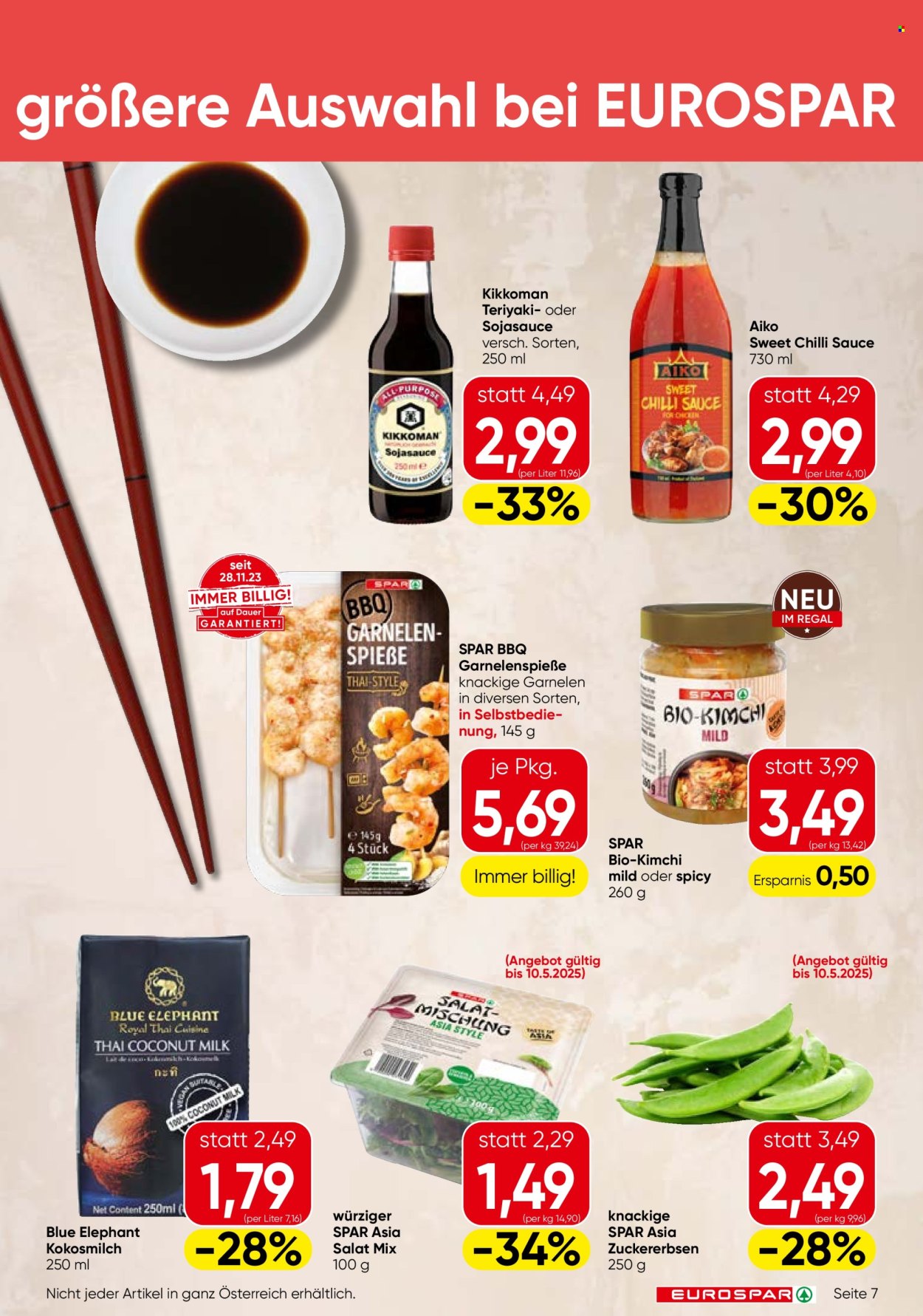 Angebote EUROSPAR - 8.5.2025 - 21.5.2025. Seite 7
