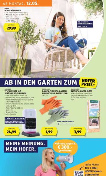 thumbnail - GARDENLINE DAMEN-/HERREN-GARTEN-HANDSCHUHE, DOPPELPKG.