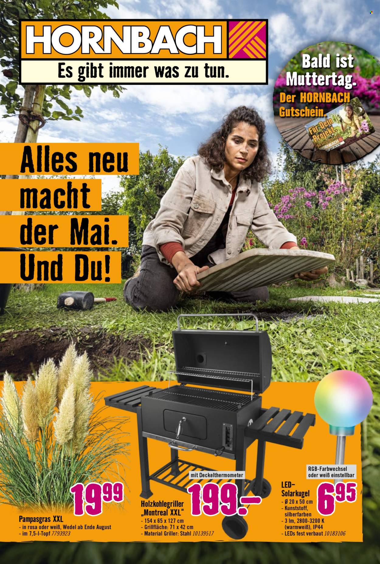 Angebote Hornbach - 8.5.2025 - 4.6.2025. Seite 1