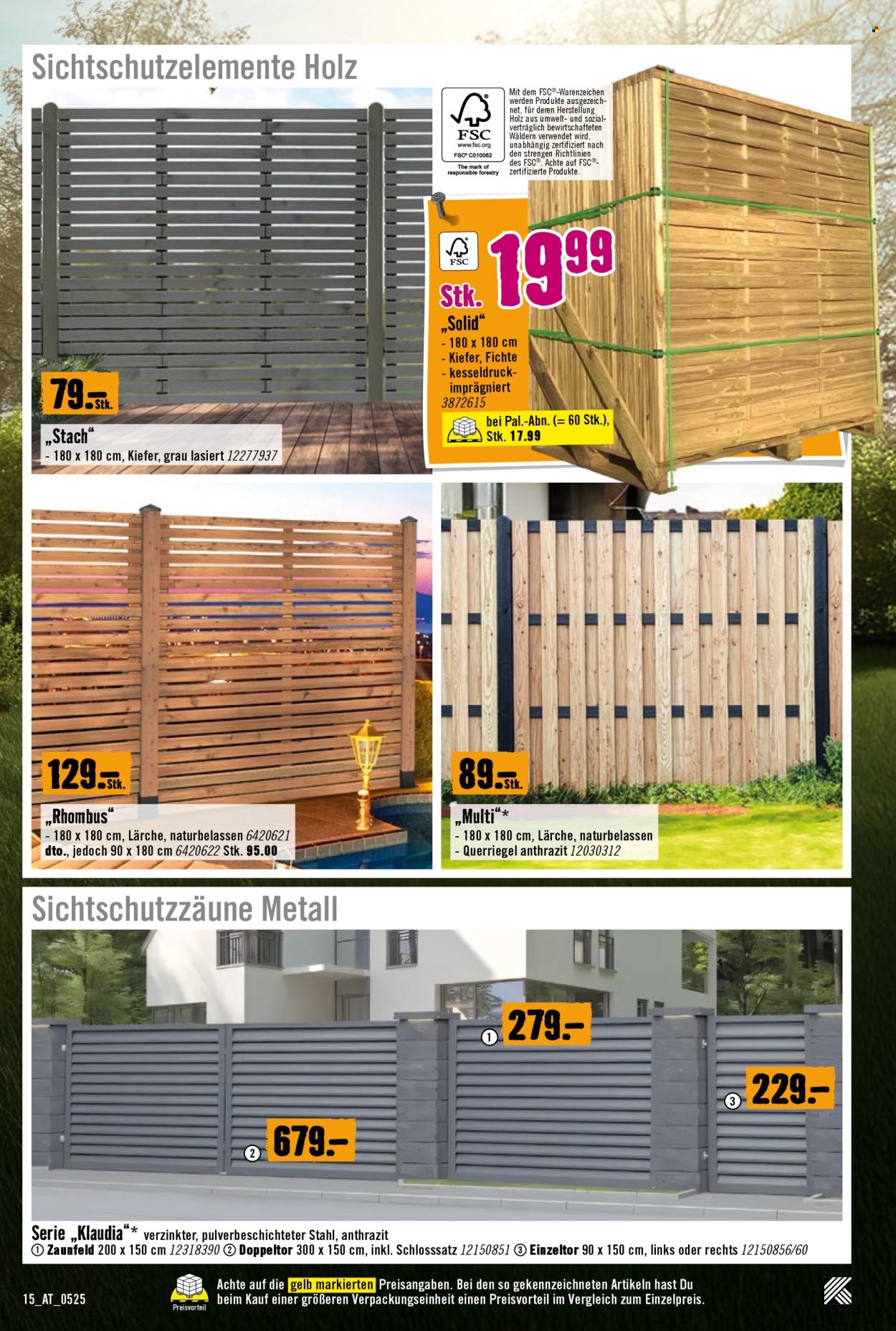 Angebote Hornbach - 8.5.2025 - 4.6.2025. Seite 15