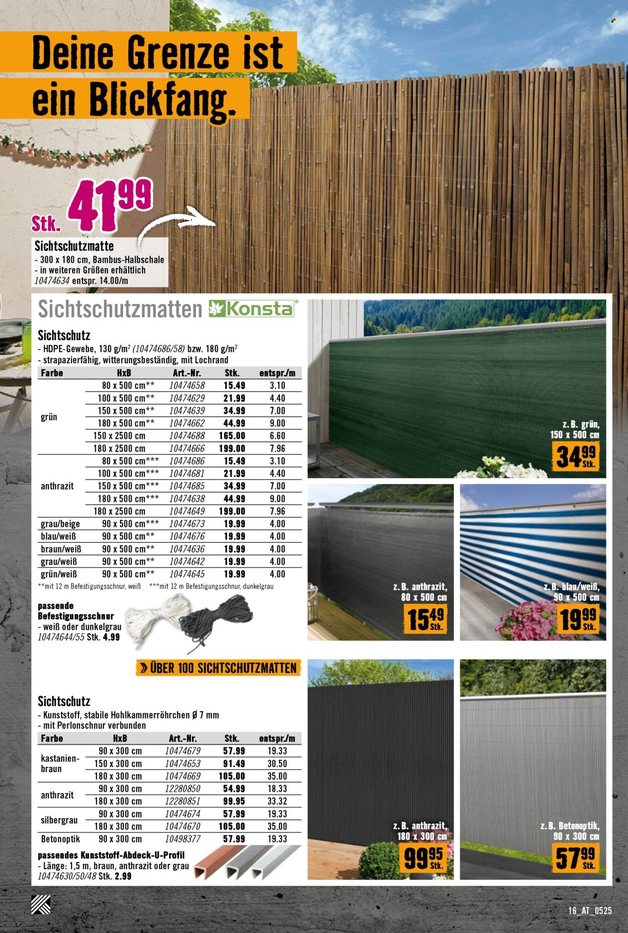 Angebote Hornbach - 8.5.2025 - 4.6.2025. Seite 16