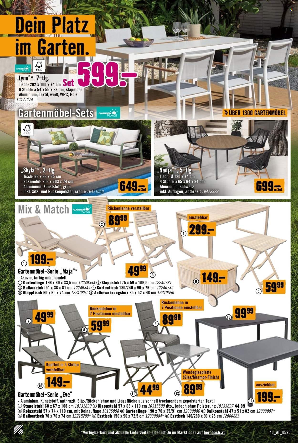 Angebote Hornbach - 8.5.2025 - 4.6.2025. Seite 40