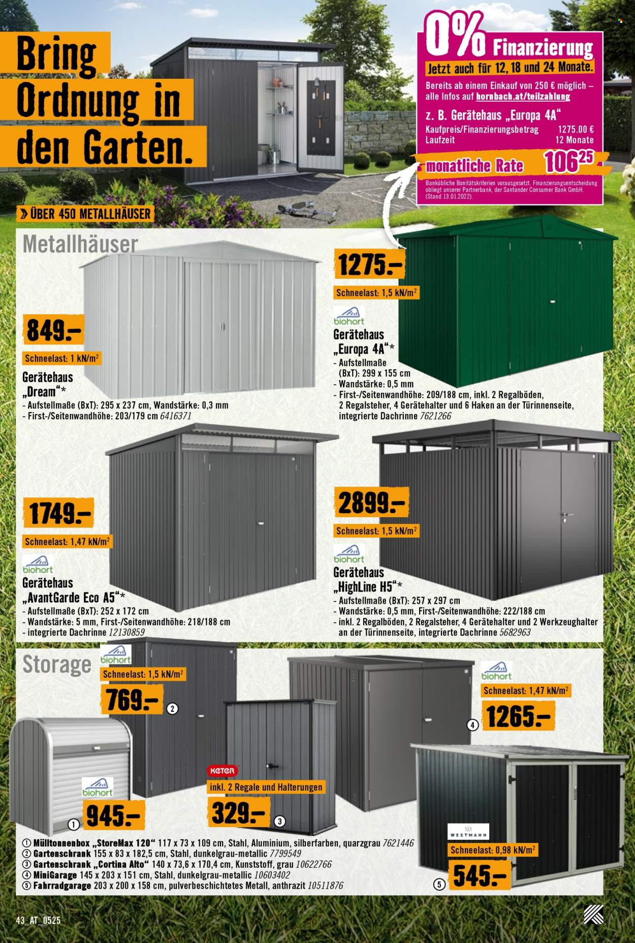 Angebote Hornbach - 8.5.2025 - 4.6.2025. Seite 43