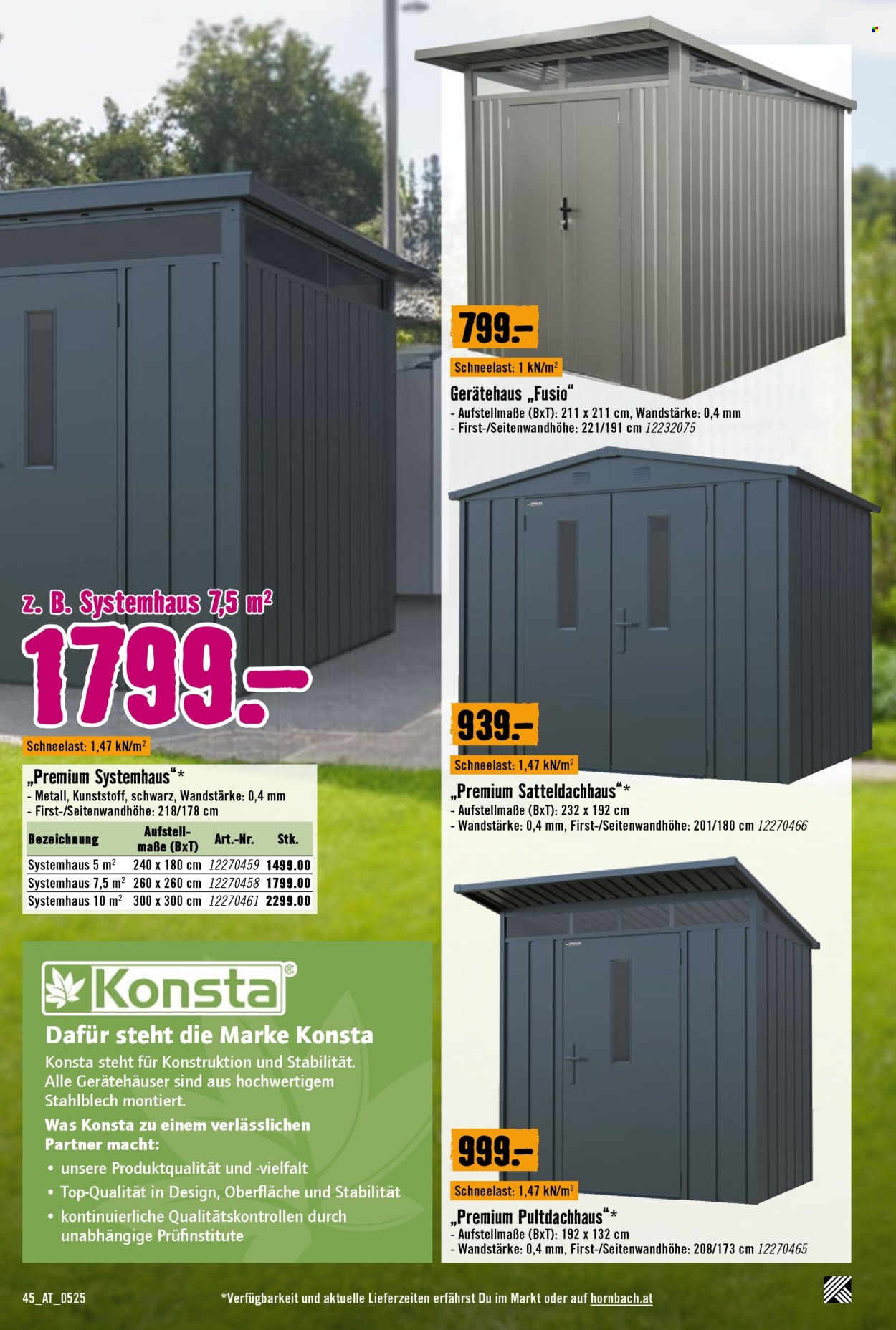 Angebote Hornbach - 8.5.2025 - 4.6.2025. Seite 45