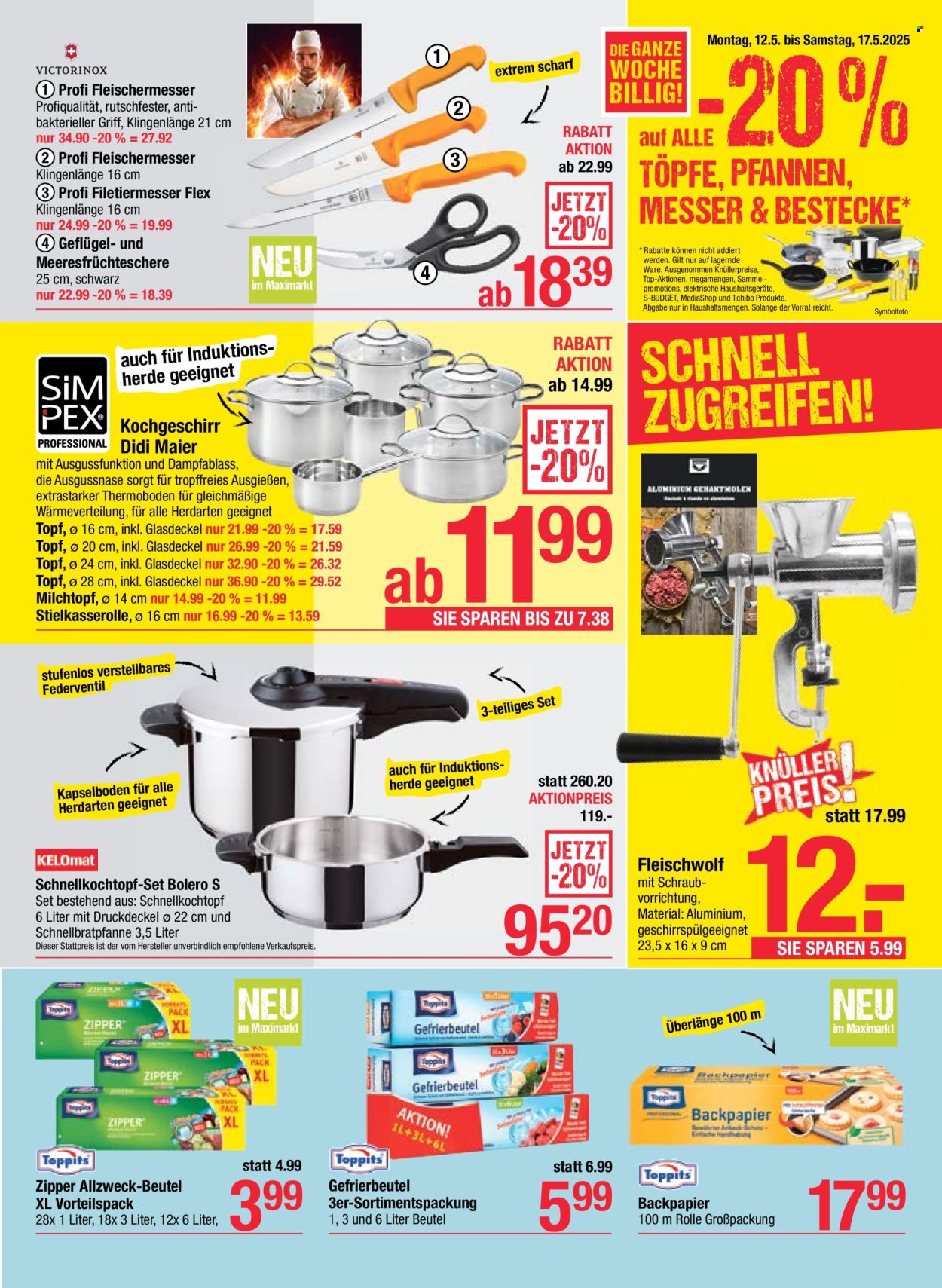 Angebote Maximarkt - 12.5.2025 - 17.5.2025. Seite 19