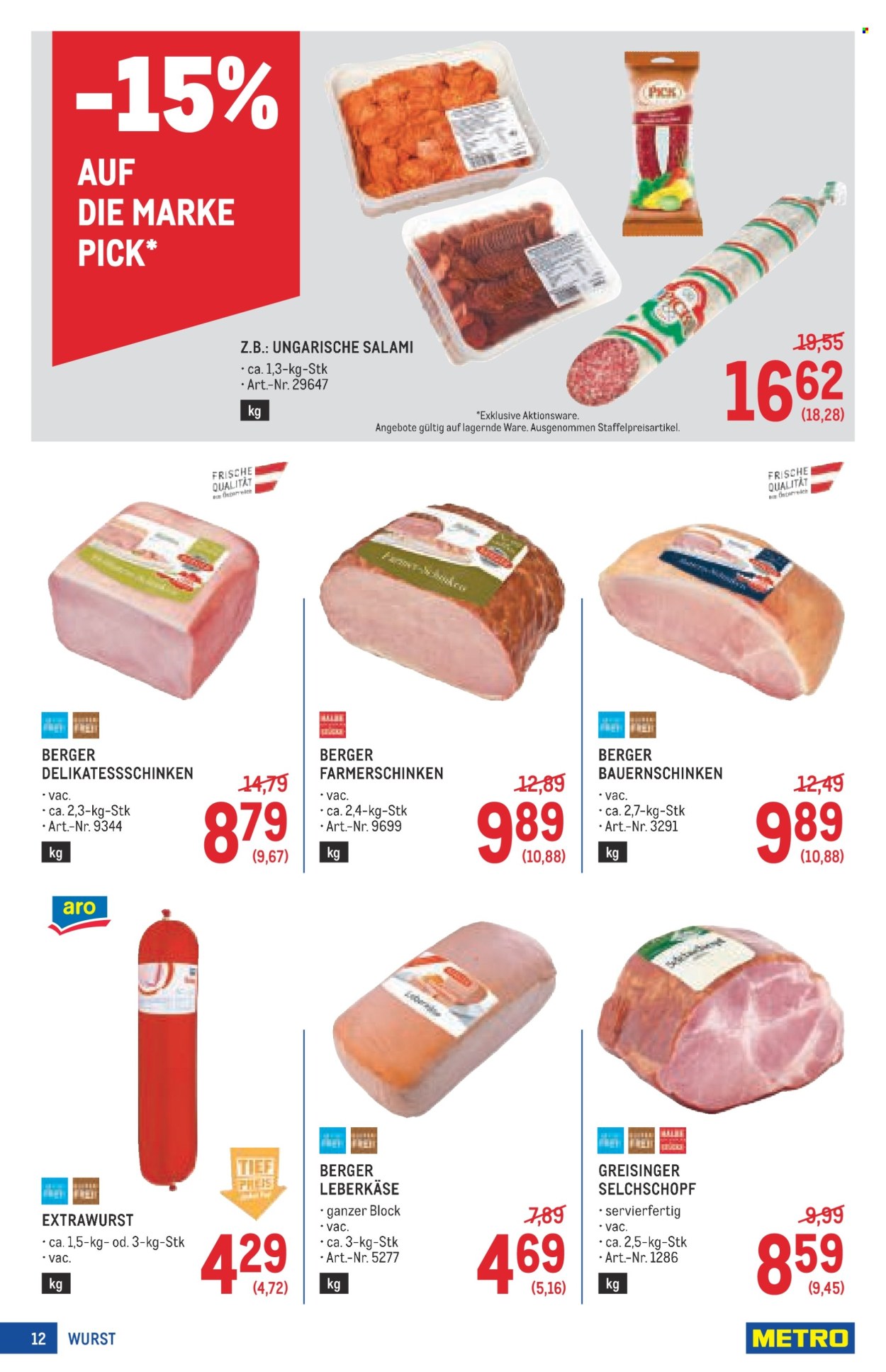Angebote Metro - 15.5.2025 - 28.5.2025. Seite 12