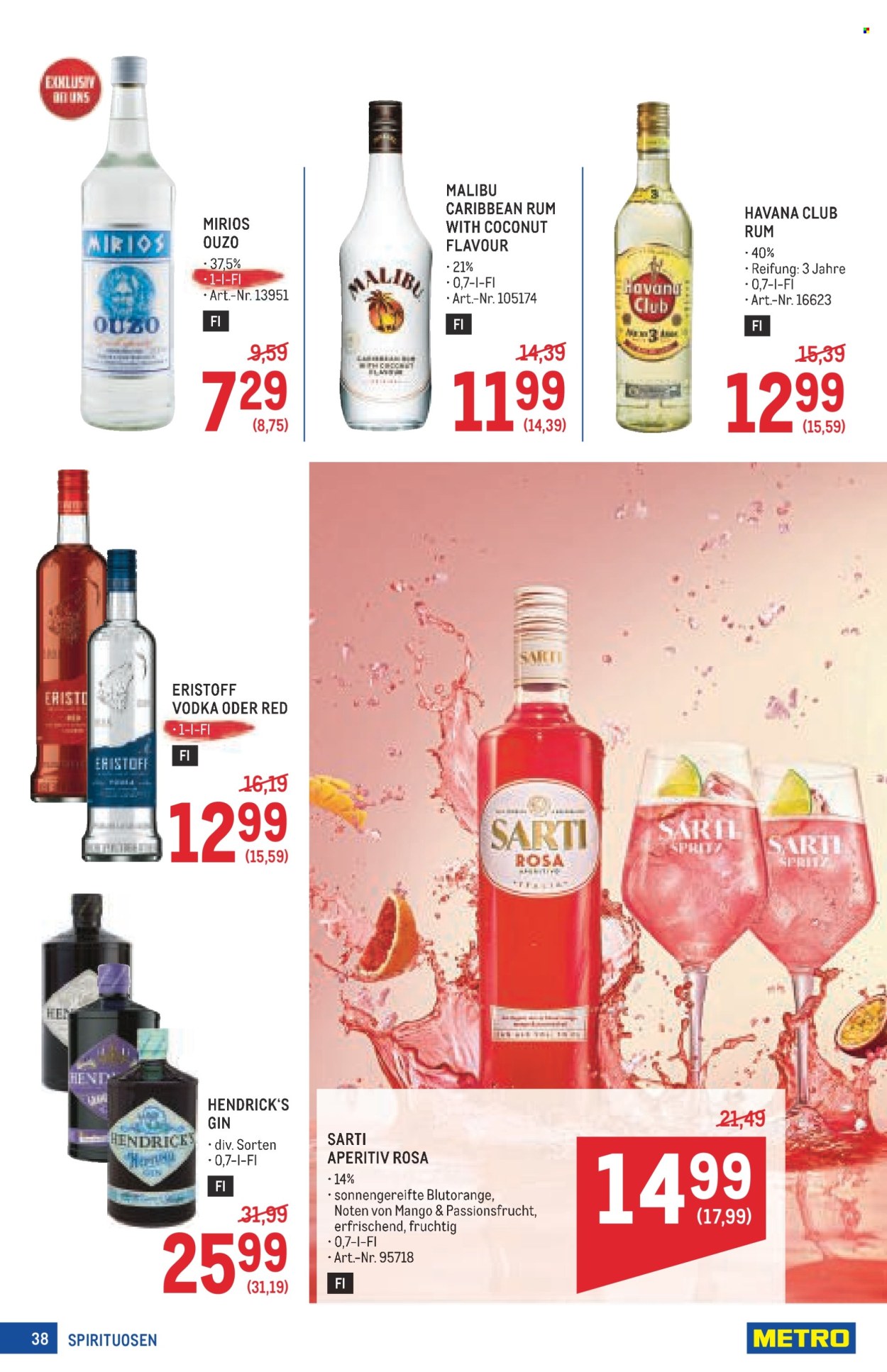 Angebote Metro - 15.5.2025 - 28.5.2025. Seite 38
