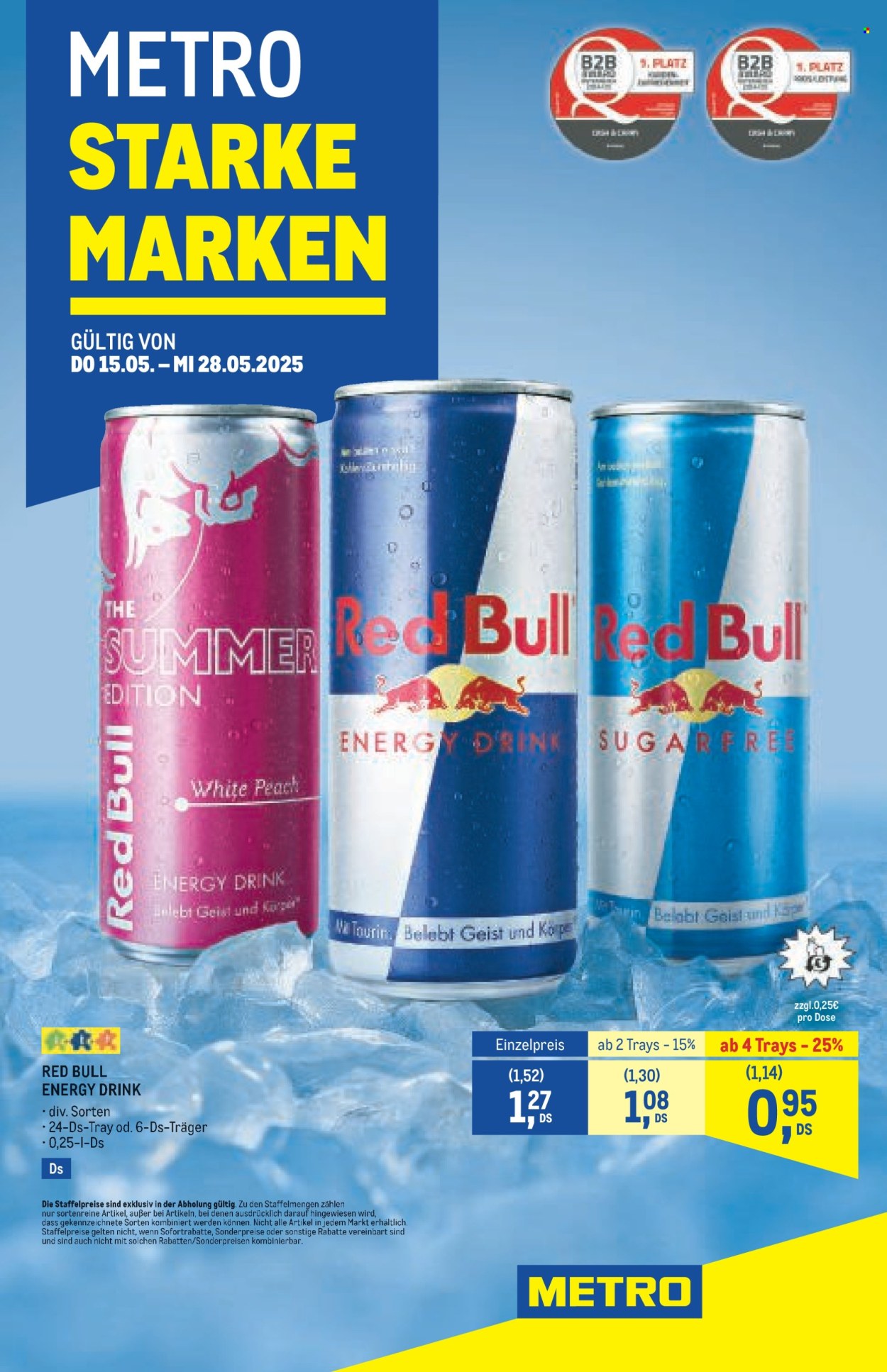 Angebote Metro - 15.5.2025 - 28.5.2025. Seite 1