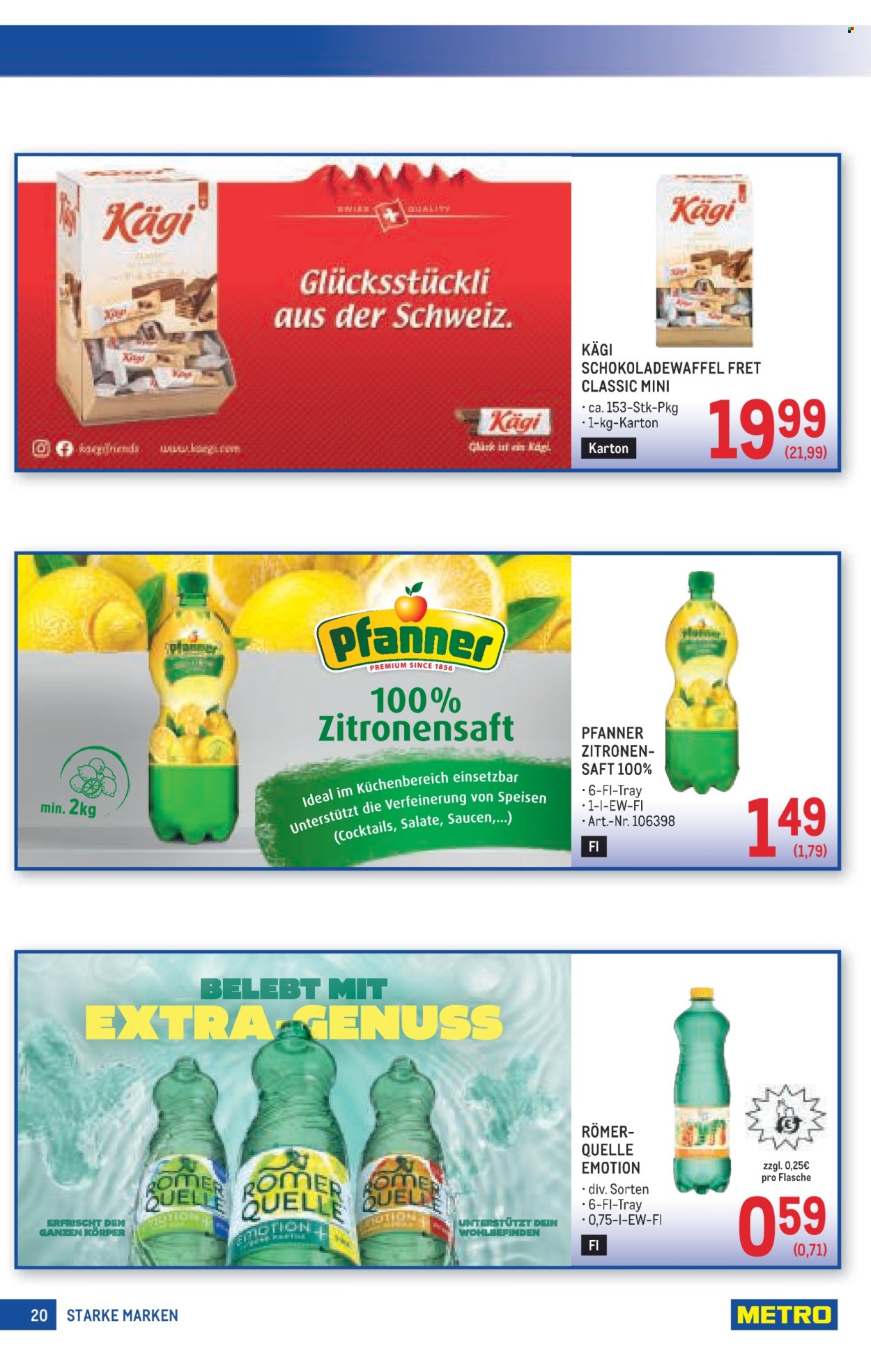 Angebote Metro - 15.5.2025 - 28.5.2025. Seite 20