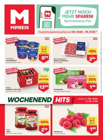Angebote MPREIS - 15.5.2025 - 21.5.2025.