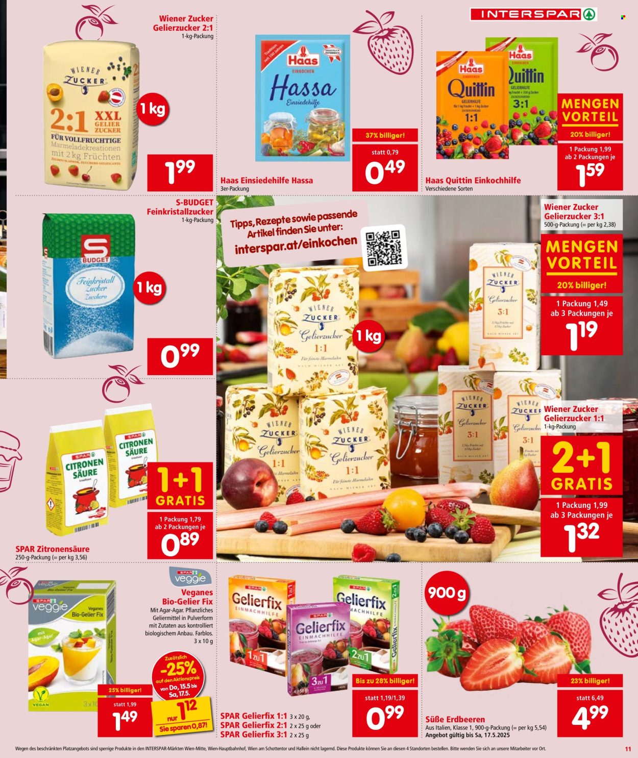 Angebote INTERSPAR - 15.5.2025 - 21.5.2025. Seite 11