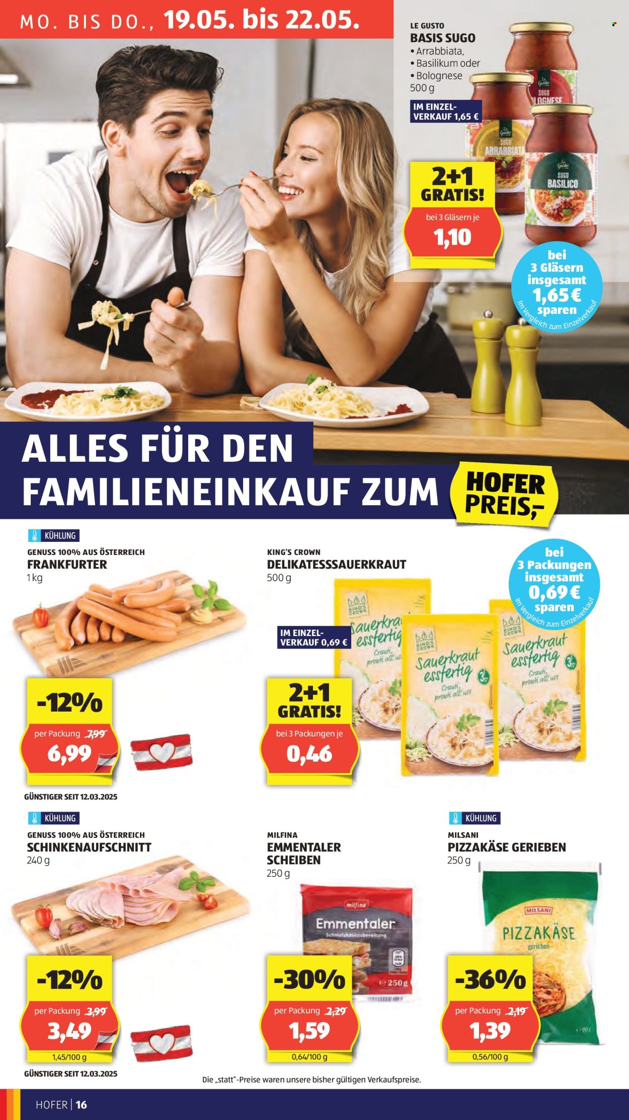 Angebote Hofer - 16.5.2025 - 22.5.2025. Seite 18