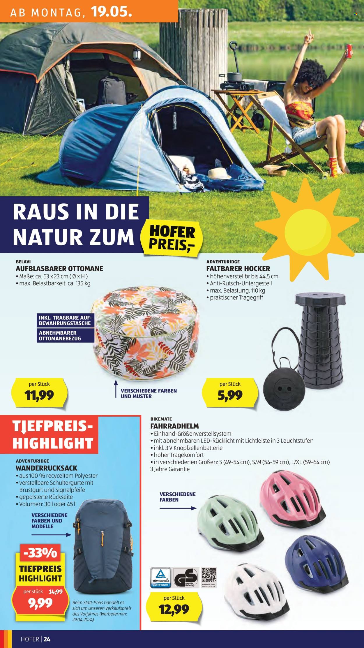 Angebote Hofer - 16.5.2025 - 22.5.2025. Seite 28