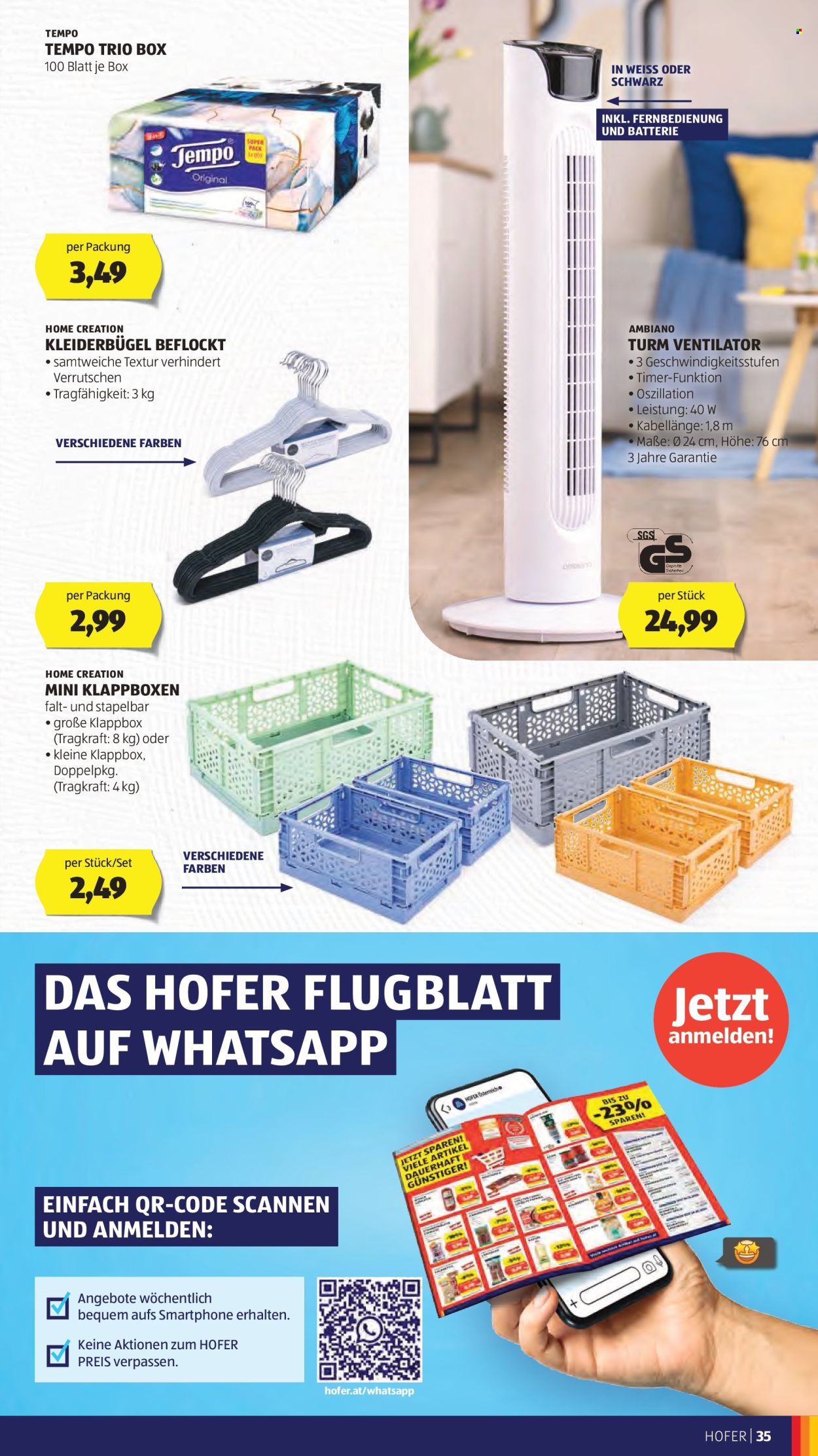 Angebote Hofer - 16.5.2025 - 22.5.2025. Seite 39