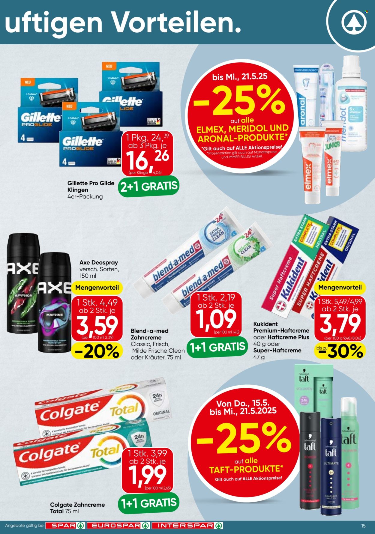 Angebote SPAR - 15.5.2025 - 21.5.2025. Seite 15