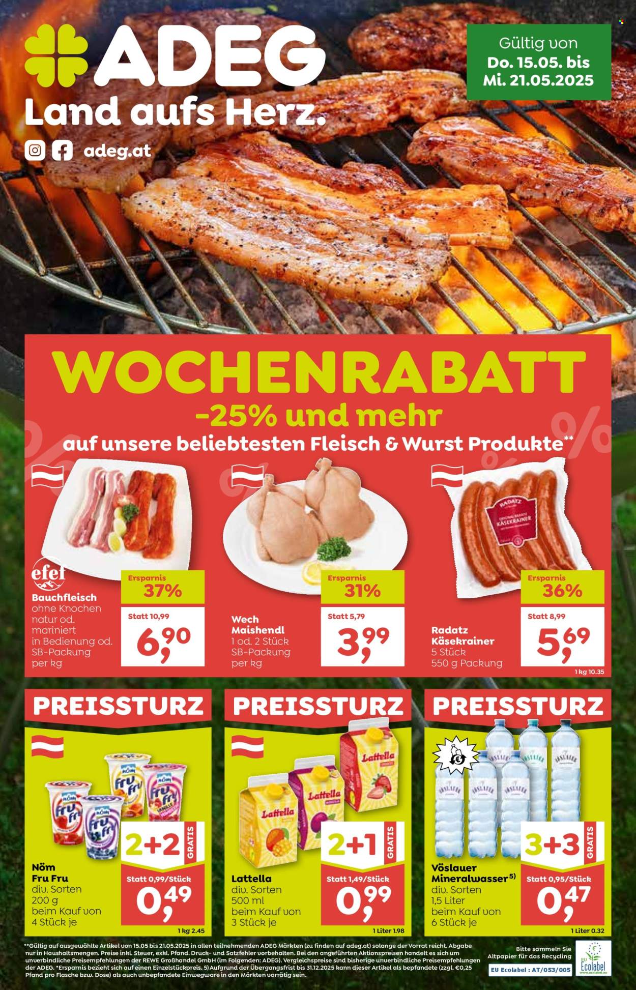 Angebote ADEG - 15.5.2025 - 21.5.2025. Seite 1
