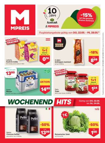 Angebote MPREIS - 22.5.2025 - 28.5.2025.