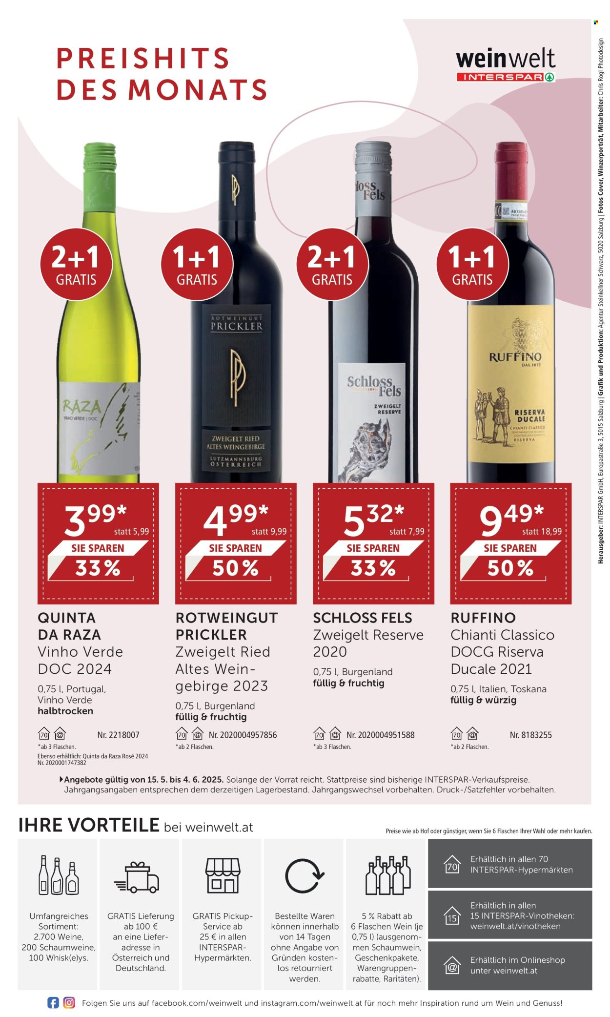 Angebote INTERSPAR - 15.5.2025 - 4.6.2025. Seite 24