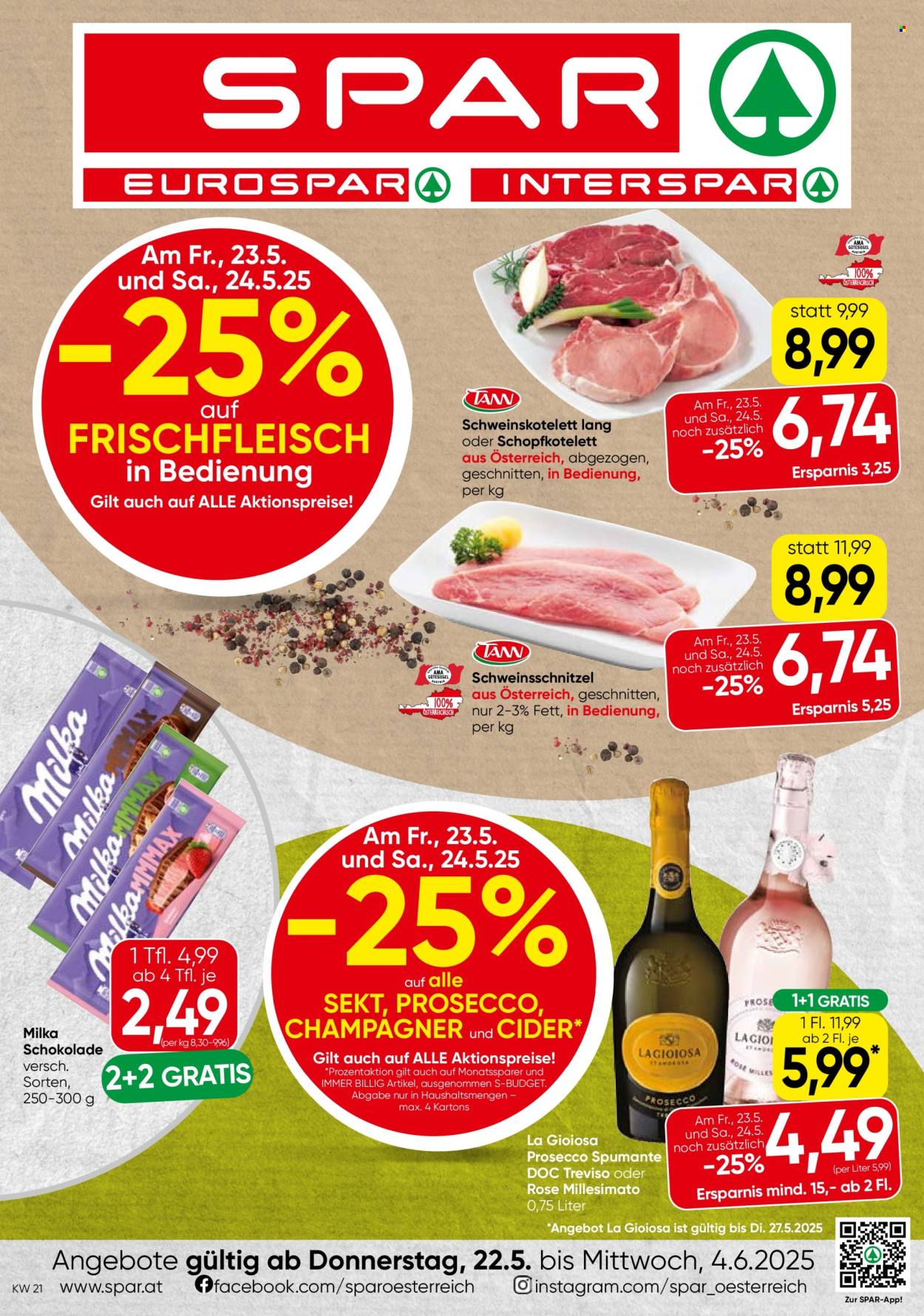 Angebote SPAR - 22.5.2025 - 4.6.2025. Seite 1