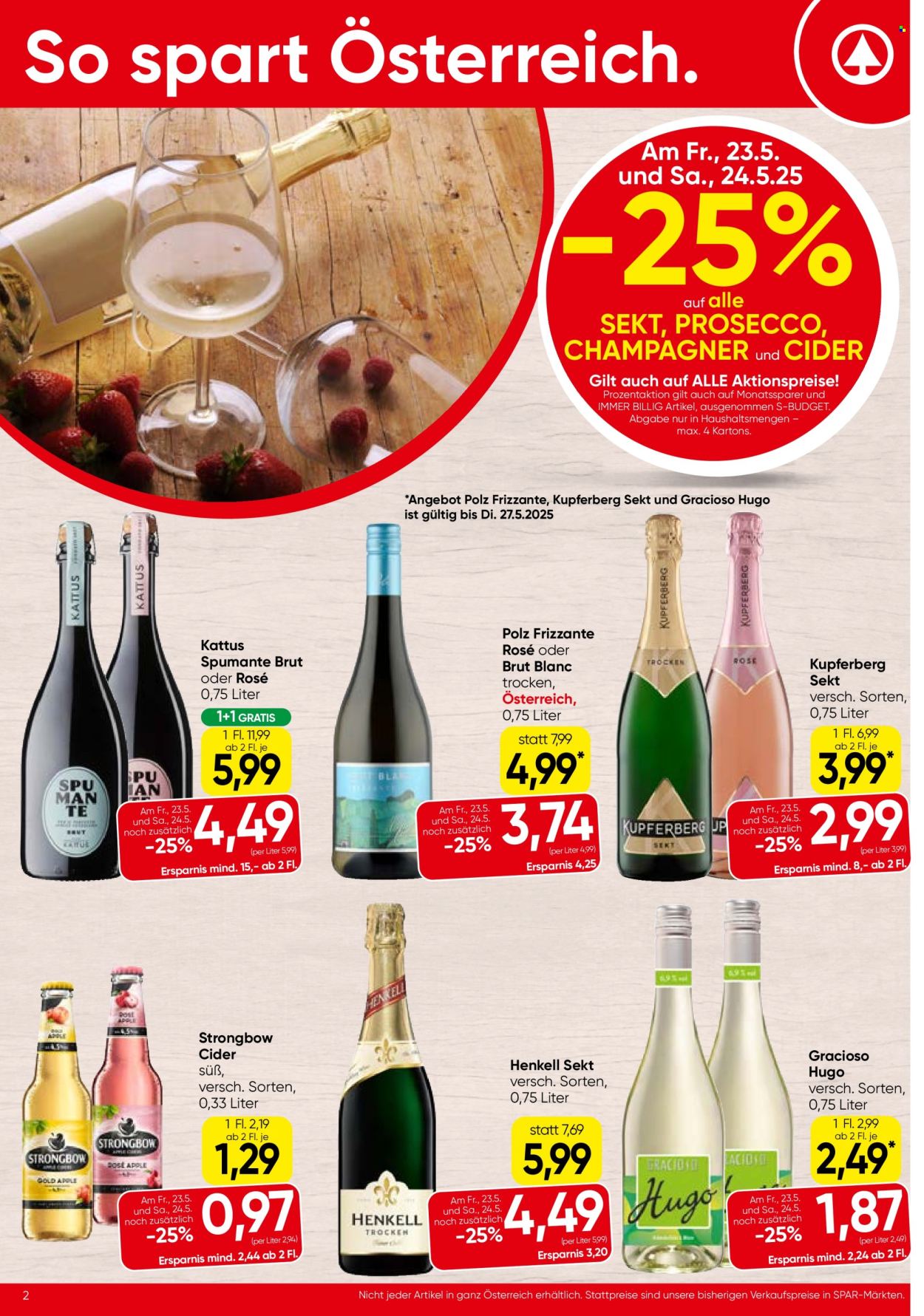 Angebote SPAR - 22.5.2025 - 4.6.2025. Seite 2