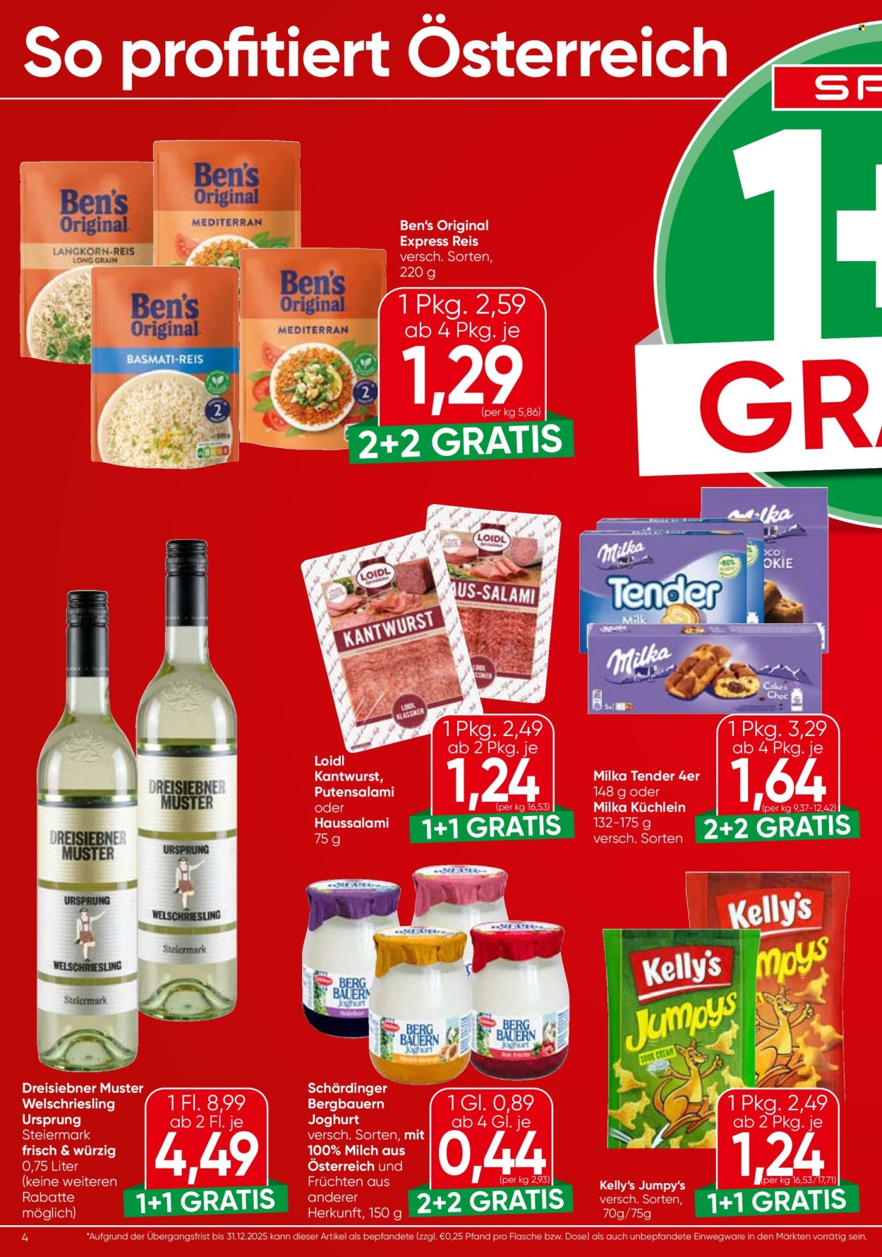 Angebote SPAR - 22.5.2025 - 4.6.2025. Seite 4