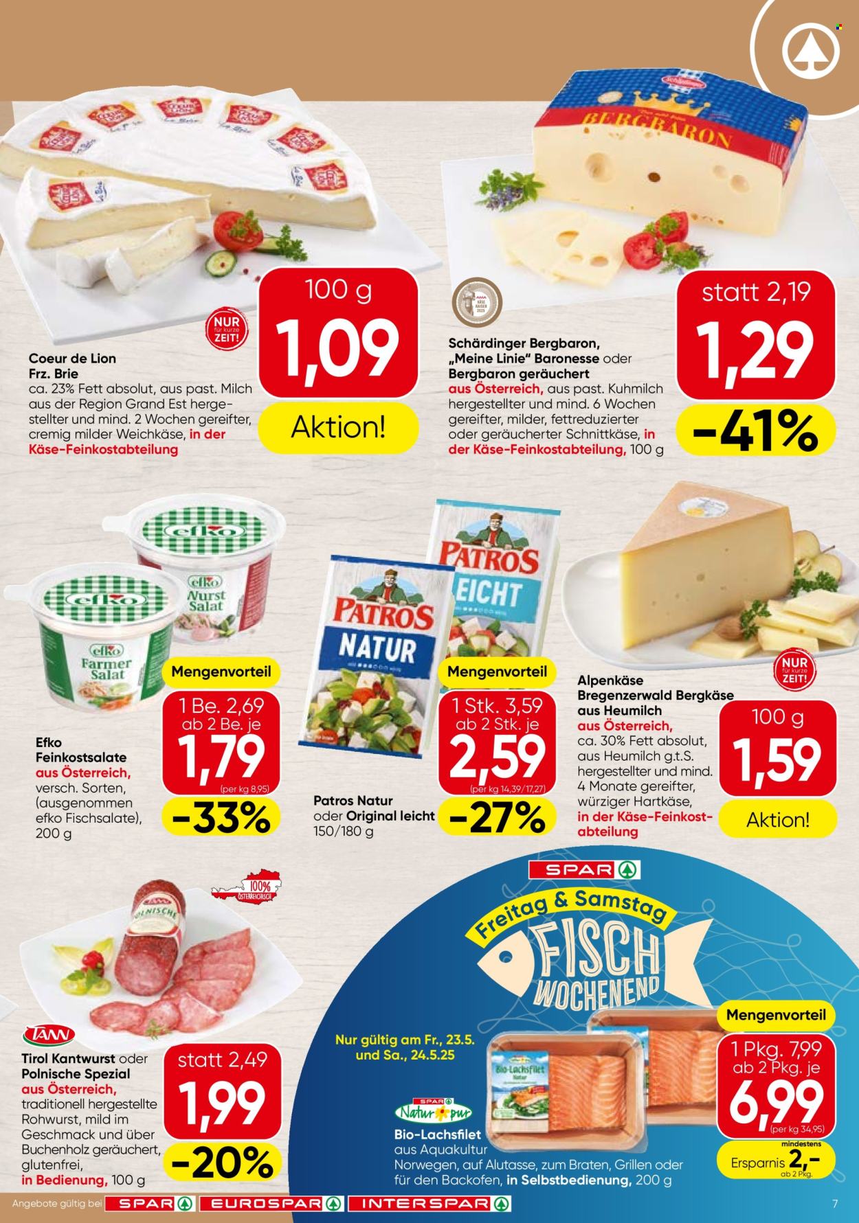 Angebote SPAR - 22.5.2025 - 4.6.2025. Seite 7