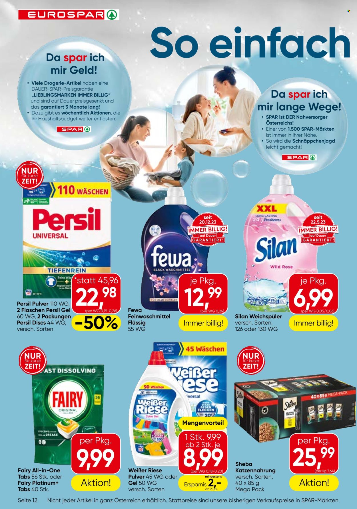 Angebote EUROSPAR - 22.5.2025 - 4.6.2025. Seite 12