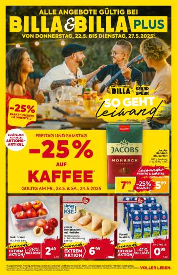 Angebote Billa - 22.5.2025 - 27.5.2025.