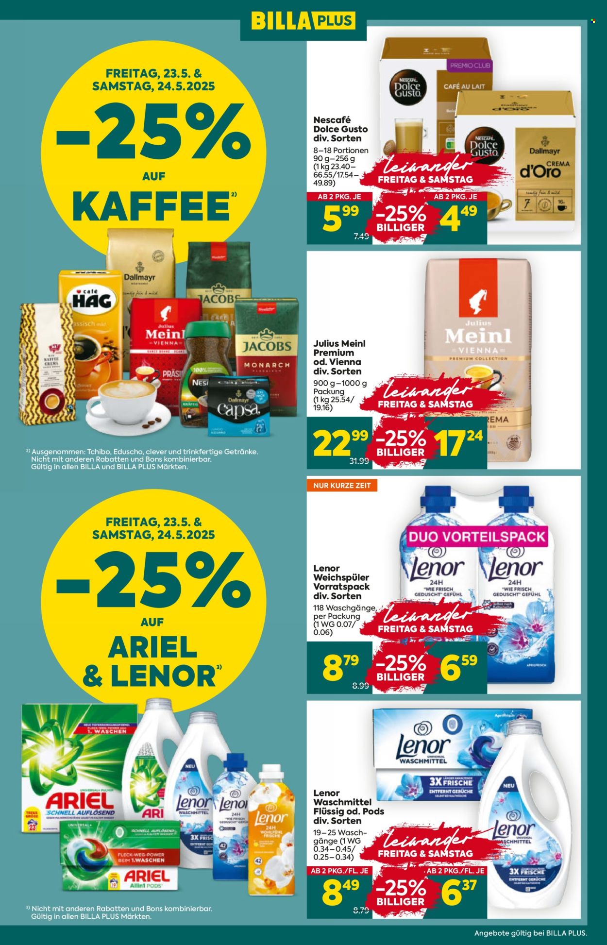Angebote Billa Plus - 22.5.2025 - 27.5.2025. Seite 3