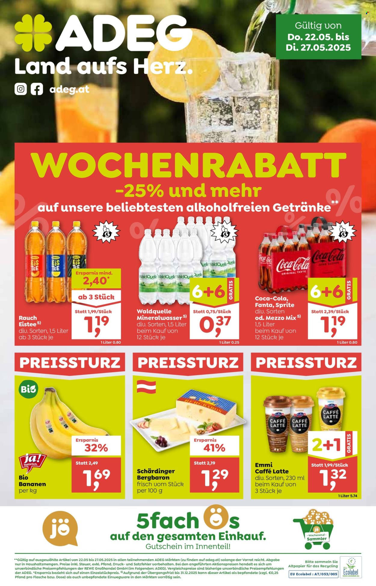 Angebote ADEG - 22.5.2025 - 27.5.2025. Seite 1