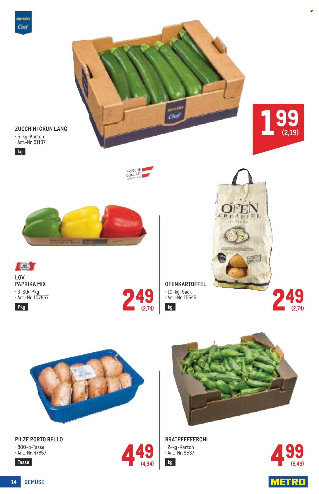 Angebote Metro - 29.5.2025 - 11.6.2025. Seite 14