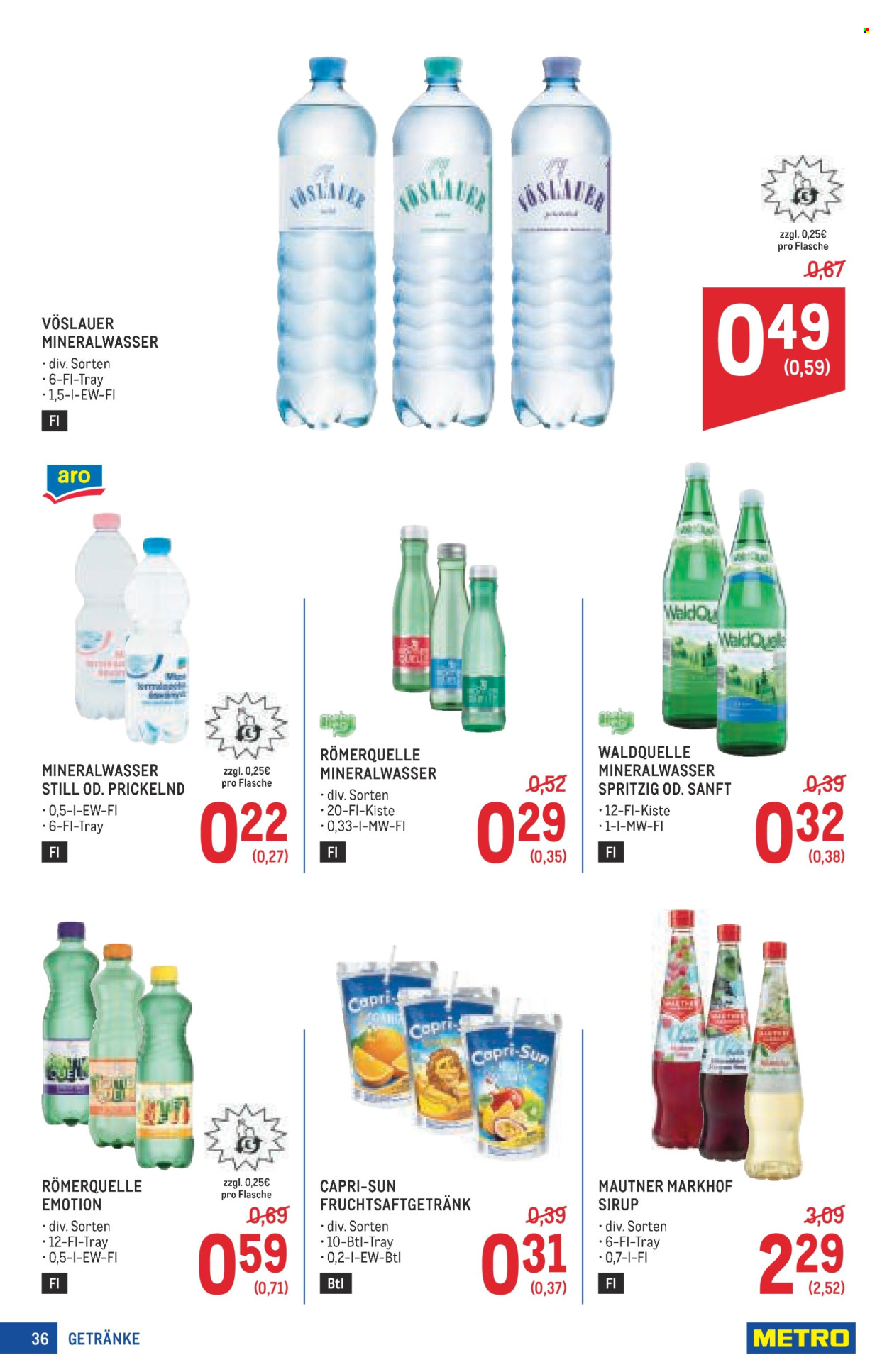 Angebote Metro - 29.5.2025 - 11.6.2025. Seite 36