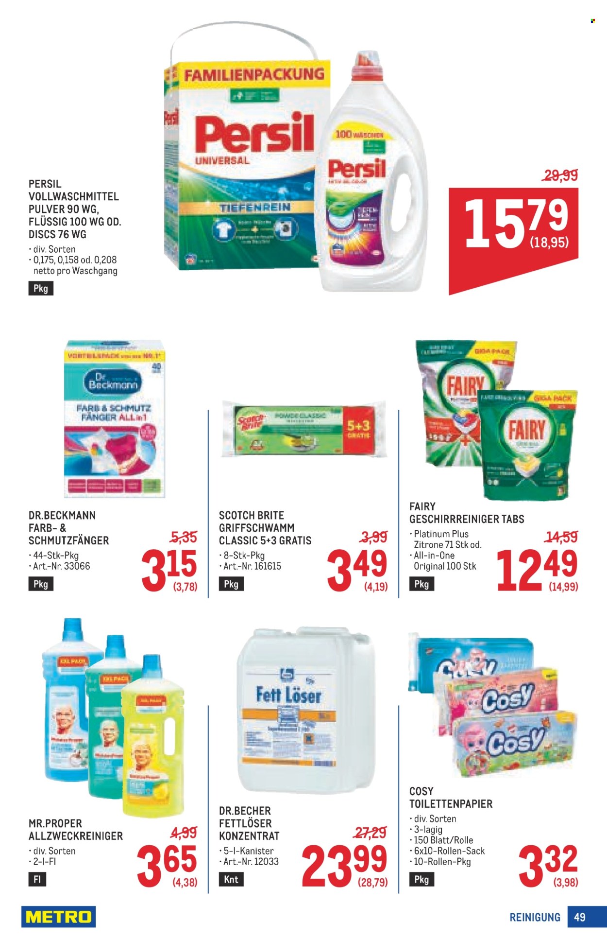 Angebote Metro - 29.5.2025 - 11.6.2025. Seite 49